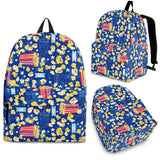 Popcorn Pattern Print Design 01 Backpack