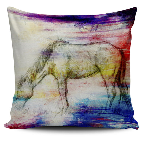 Horse Pillow Cover