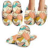 Eagle Pattern Print Design 02 Slippers