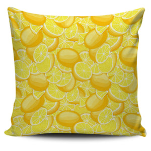Lemon Pattern Pillow Cover