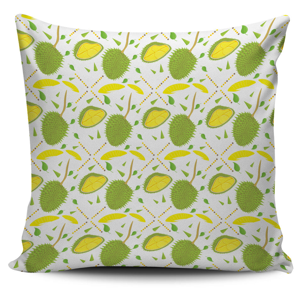 Durian Pattern Background Pillow Cover