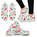 Colorful Chameleon Lizard Pattern Women'S Sneaker Shoes