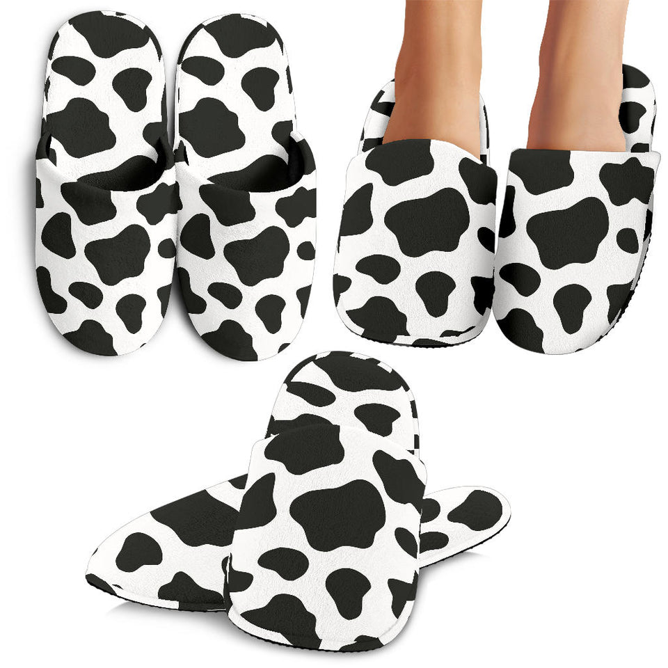 Cow Skin Pattern Slippers