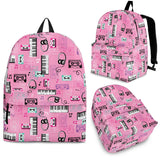 Piano Pattern Print Design 01 Backpack
