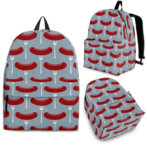 Sausage Pattern Print Design 02 Backpack