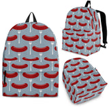 Sausage Pattern Print Design 02 Backpack