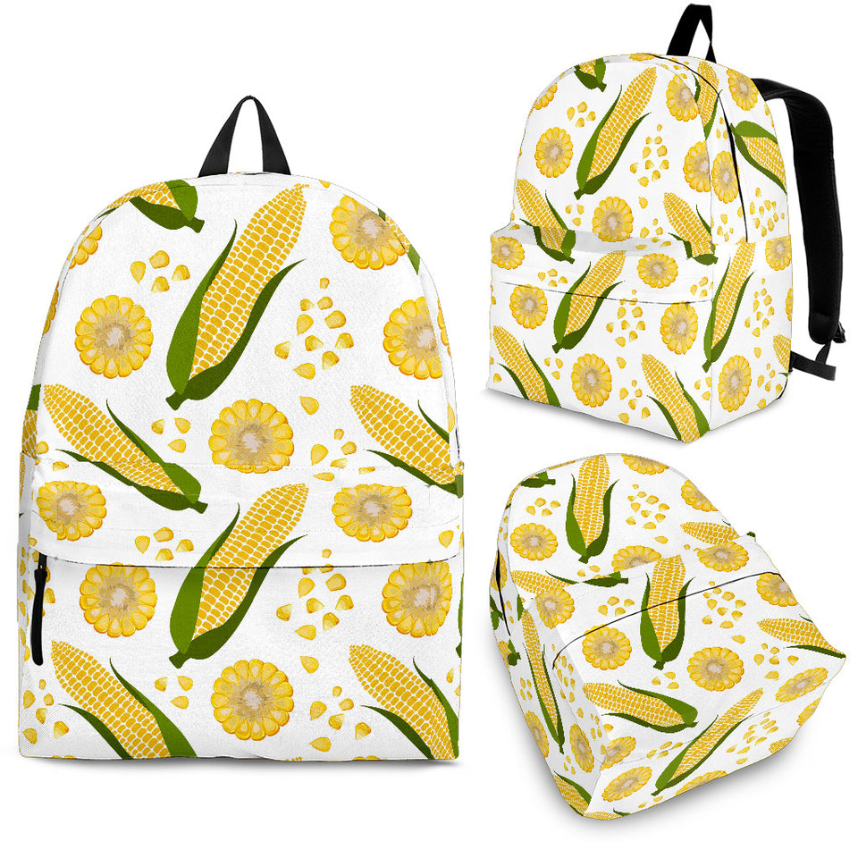 Corn Pattern Print Design 05 Backpack