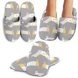 Cute Dachshund Dog Pattern Slippers
