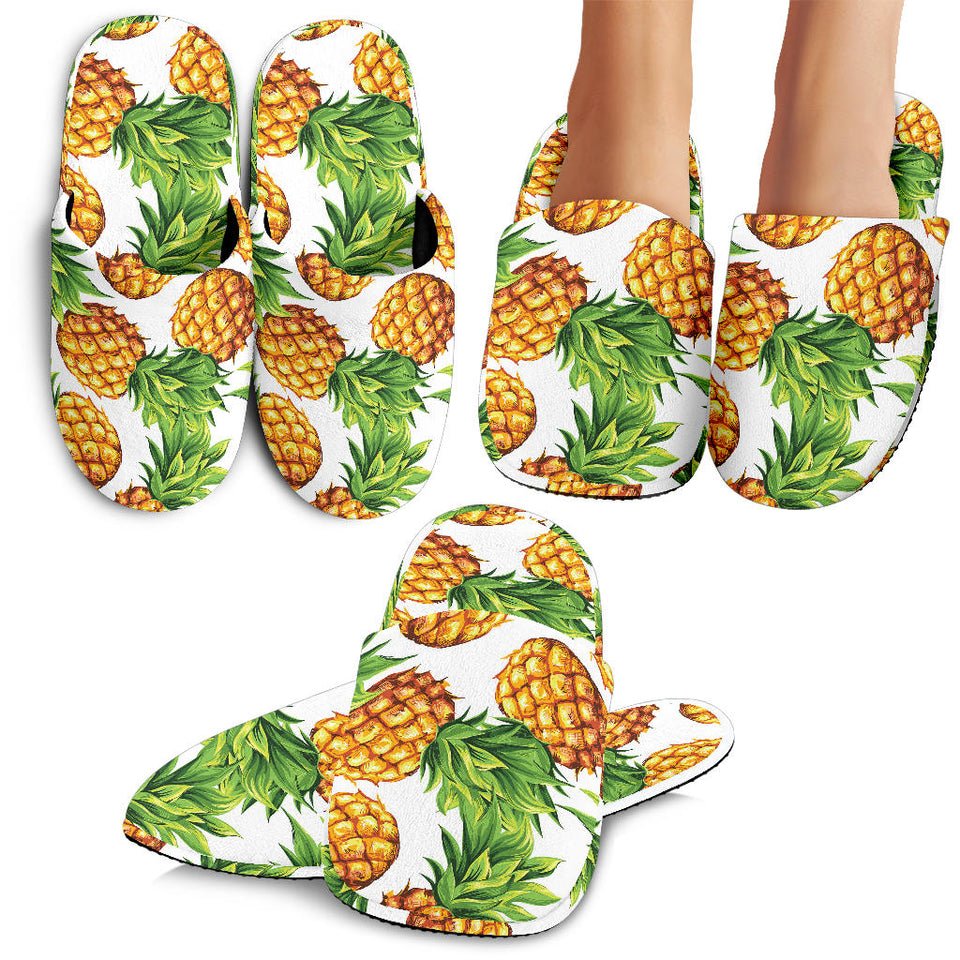 Pineapples Design Pattern Slippers