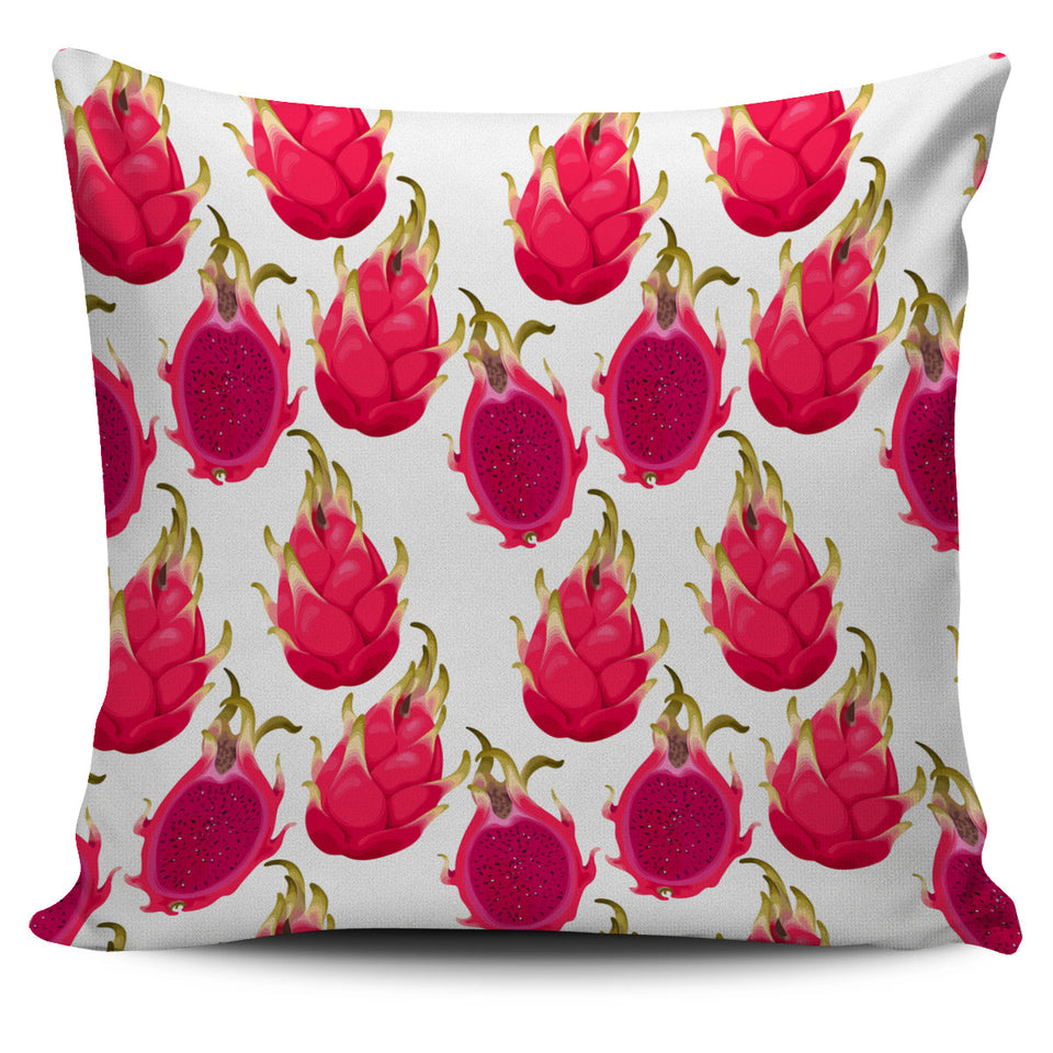 Dragon Fruits Design Pattern Pillow Cover
