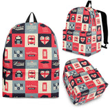 British Pattern Print Design 05 Backpack