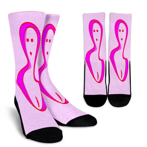 Breast Cancer Awareness Crew Socks