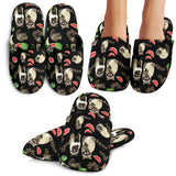 Raccoon Watermelon Pattern Slippers