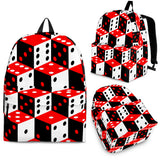 Dice Pattern Print Design 02 Backpack