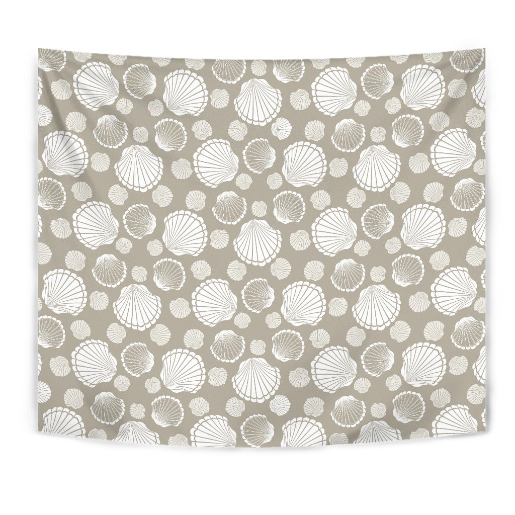Scallop Shell Pattern Wall Tapestry