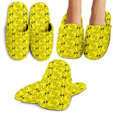Duck Toy Pattern Print Design 02 Slippers