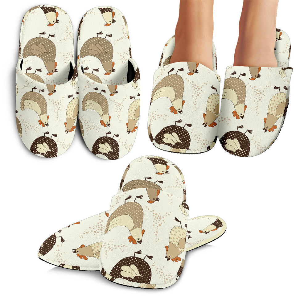 Cute Rooster Chicken Cock Slippers