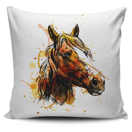 Horse Pillow Cover