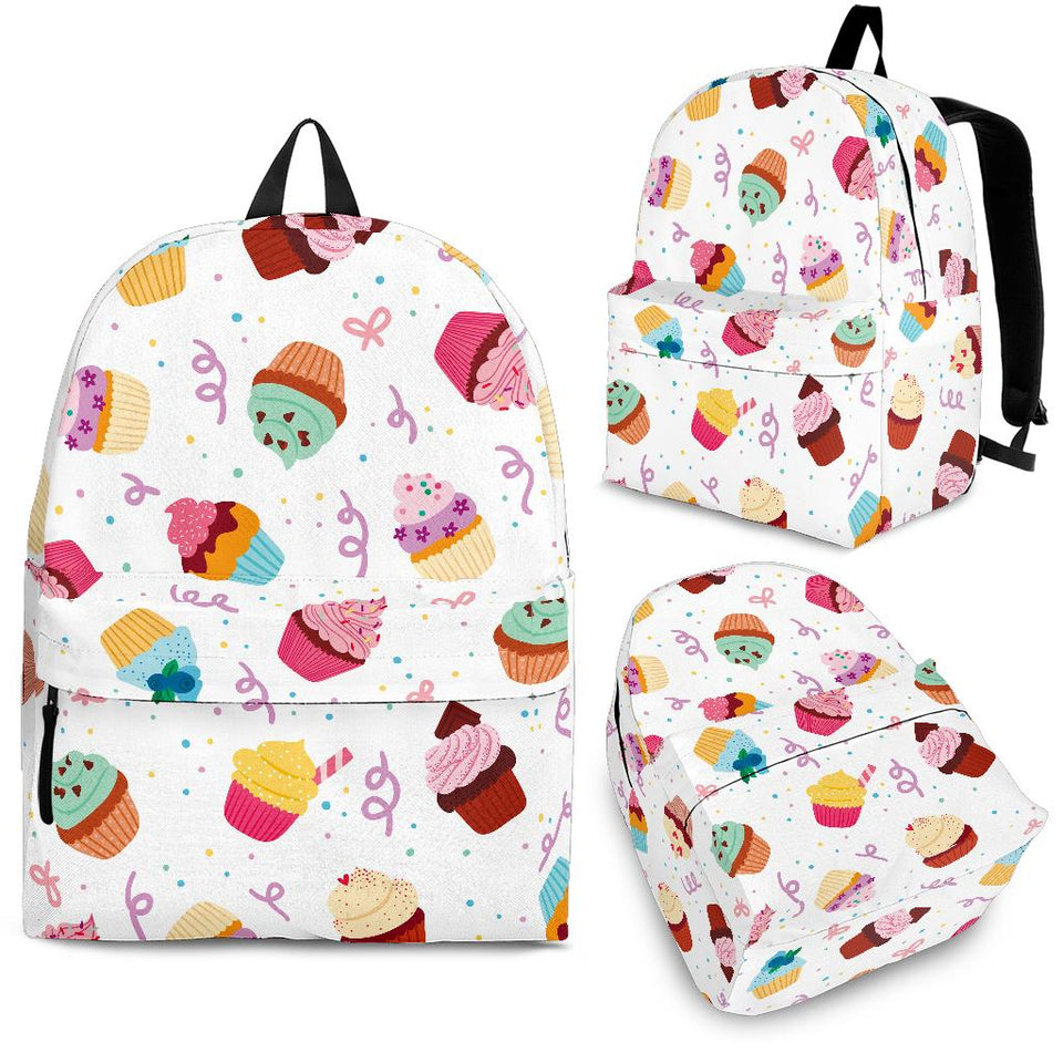 Cake Cupcake Design Pattern Backpack