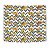 Pizza Design Pattern Wall Tapestry