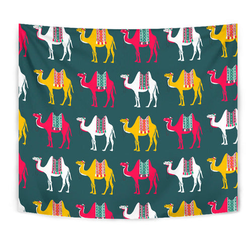 Camel Pattern Wall Tapestry