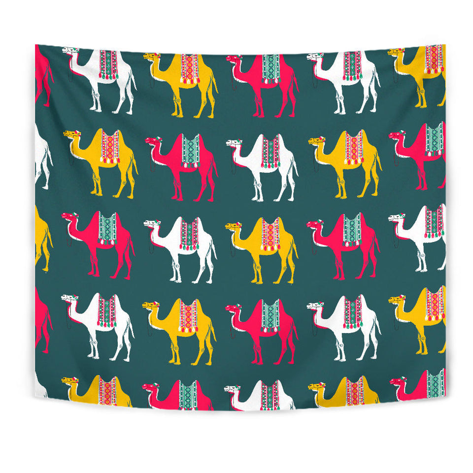 Camel Pattern Wall Tapestry