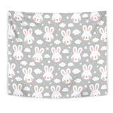 Rabbit Cloud Pattern Wall Tapestry