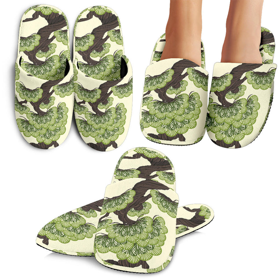 Bonsai Pattern Slippers