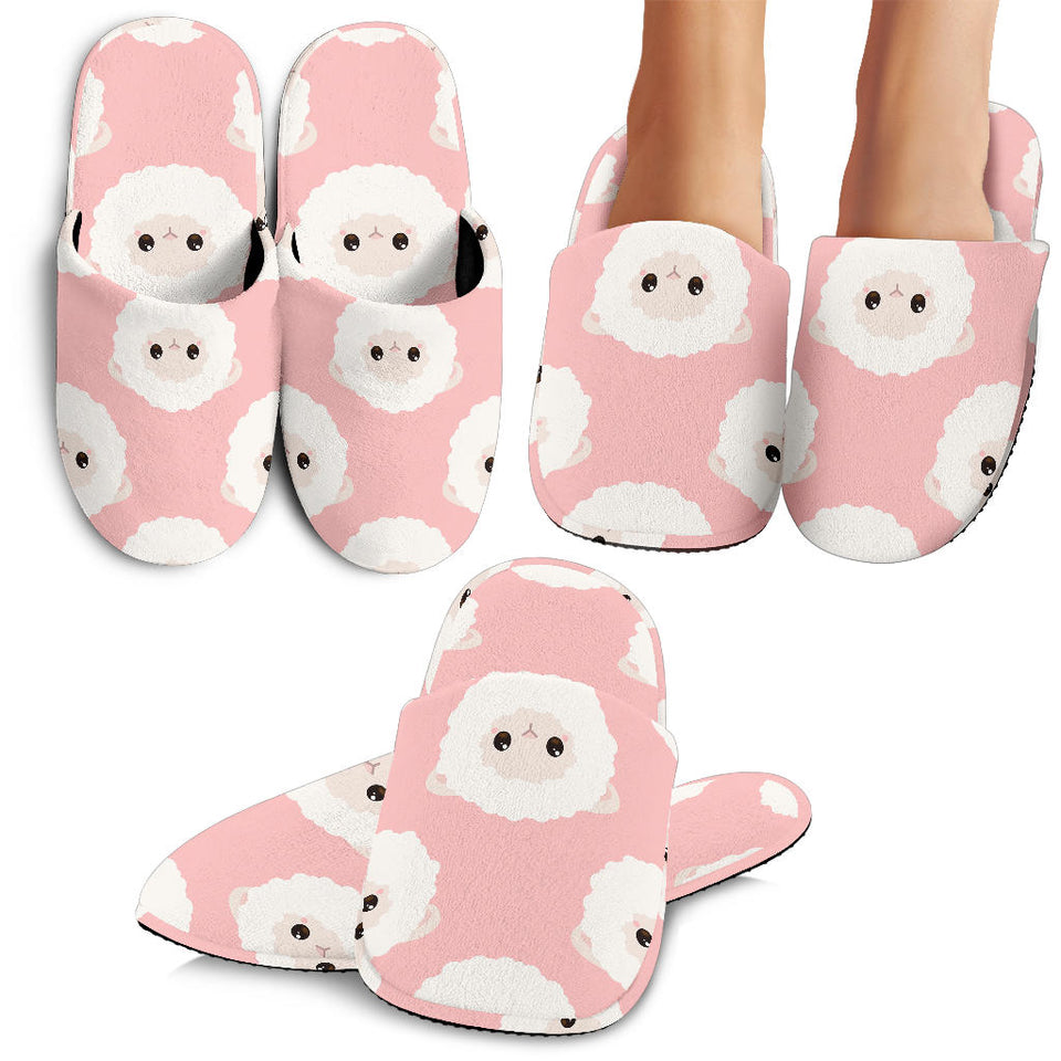 Cute Sheep Pattern Slippers