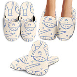 Cute Sushi Icon Pattern Slippers