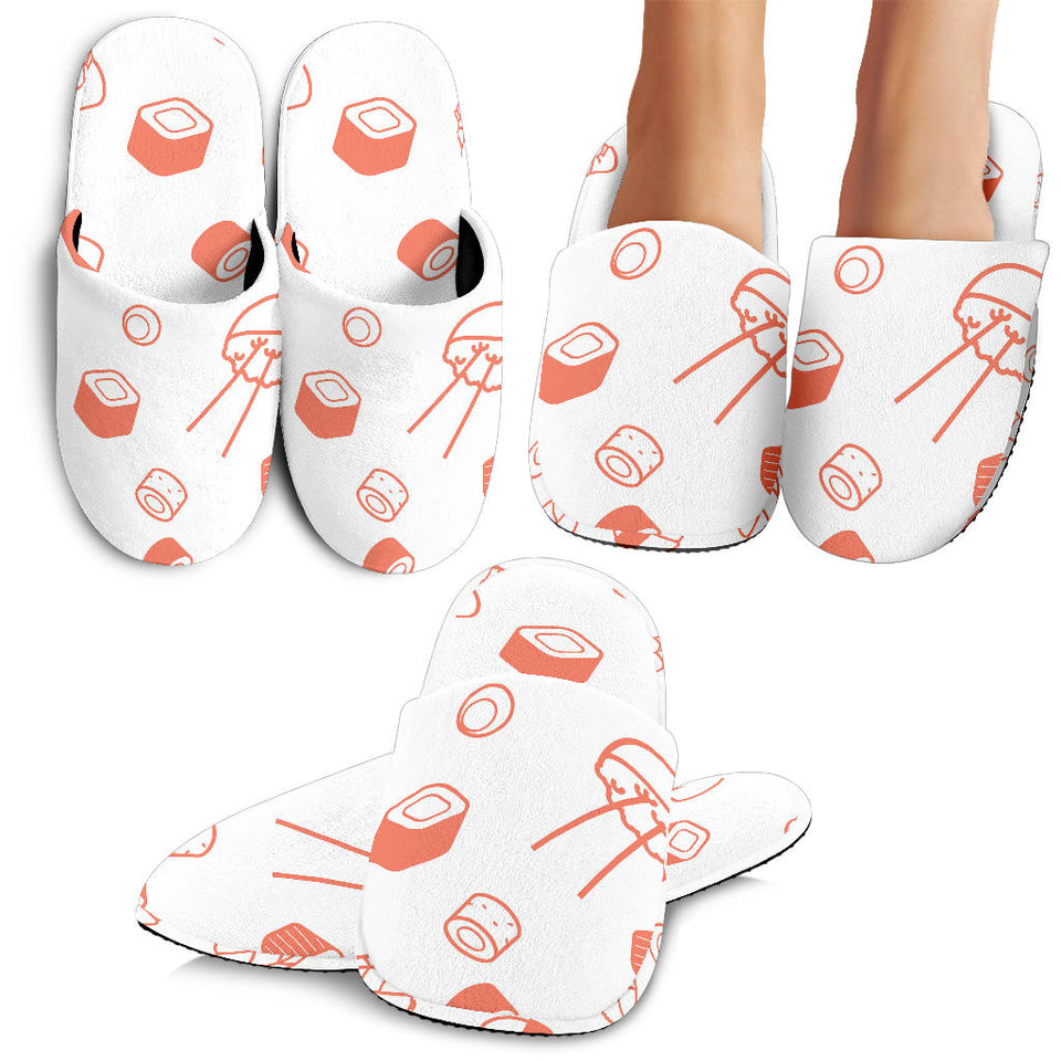 Sushi Pattern Slippers