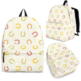 Horseshoes Pattern Print Design 02 Backpack