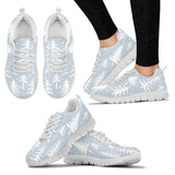 Christmas Tree Winter Forest Pattern Women'S Sneaker Shoes