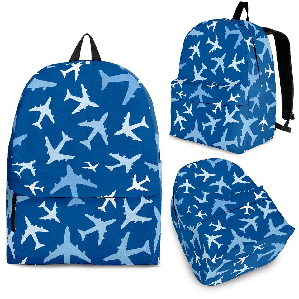 Airplane Pattern In The Sky Backpack