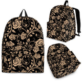 Rose Pattern Print Design 04 Backpack