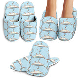 Swordfish Pattern Print Design 01 Slippers