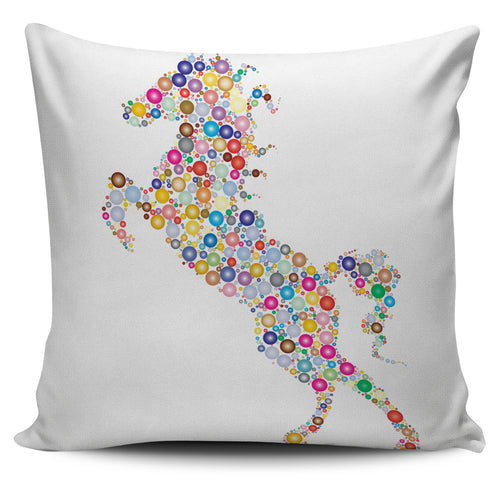 Pastel Horse Pillow Cover