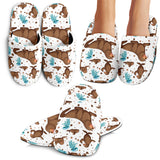 Sea Lion Seals Jellyfish Pattern Slippers