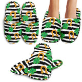 Horseshoes Pattern Print Design 01 Slippers