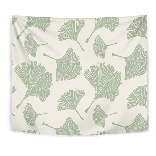 Ginkgo Leaves Pattern Wall Tapestry