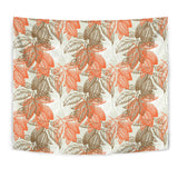Cocoa Beans Cocoa Tree Pattern Wall Tapestry
