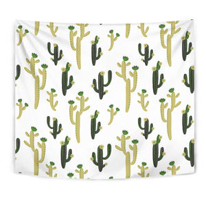 Cute Cactus Pattern Wall Tapestry