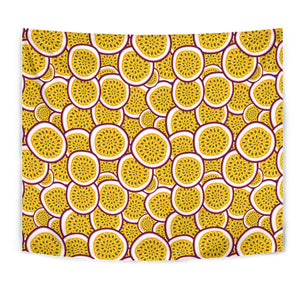 Passion Fruits Slice Pattern Wall Tapestry