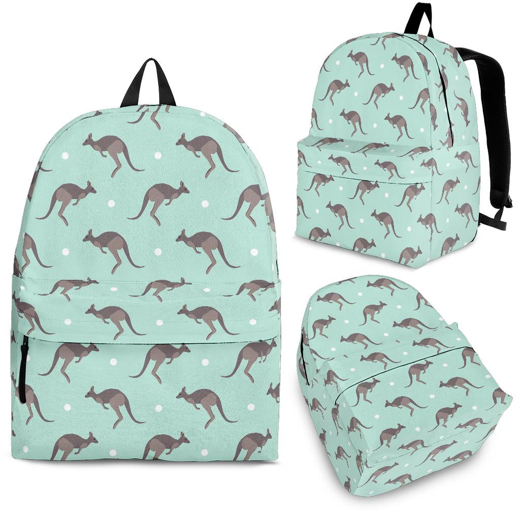 Kangaroo Pattern Background Backpack holiday gift – ccgoodshop