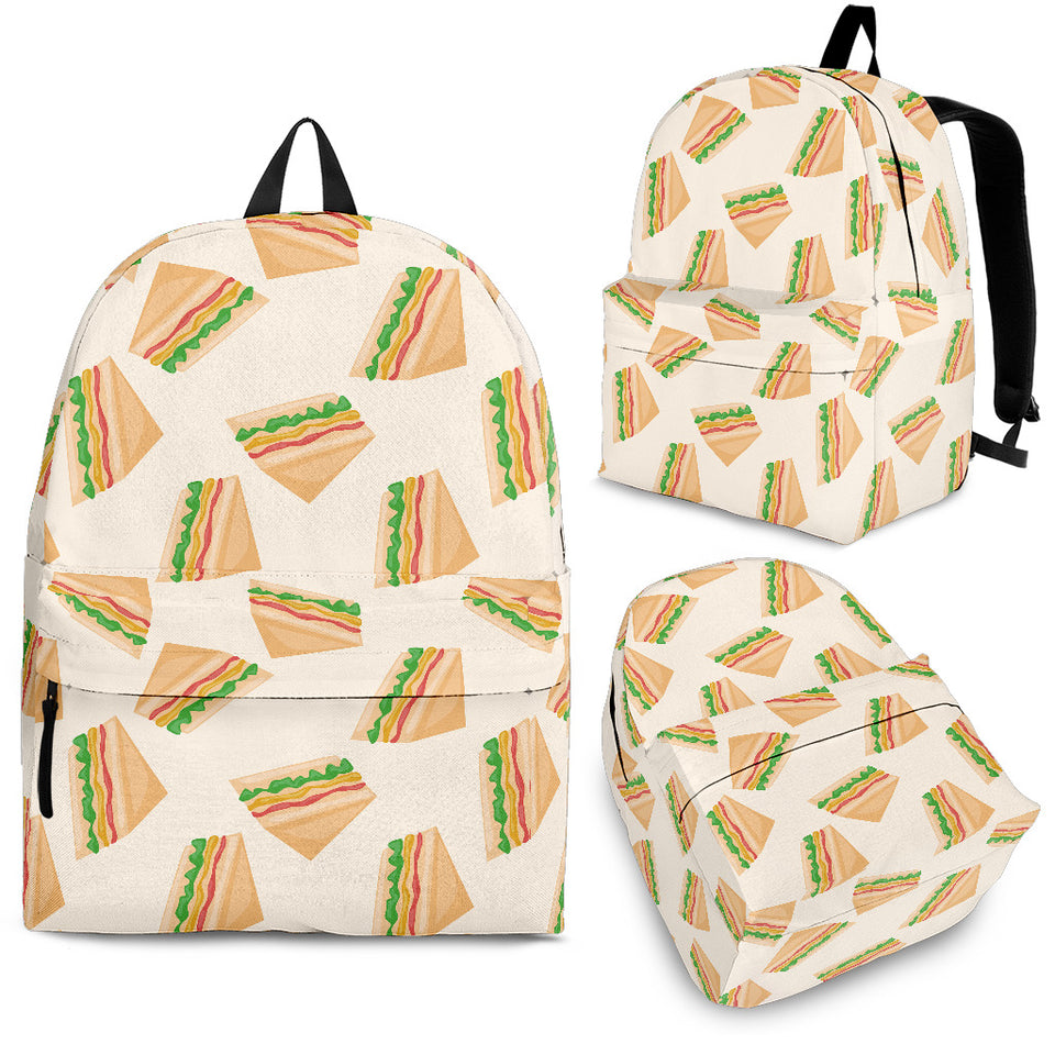 Sandwich Pattern Print Design 01 Backpack