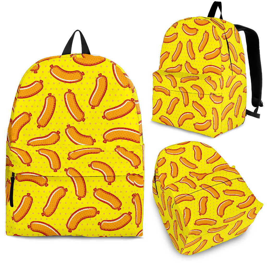 Sausage Pattern Print Design 01 Backpack