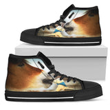 Horse Kissing Softed Bear Women'S High Top