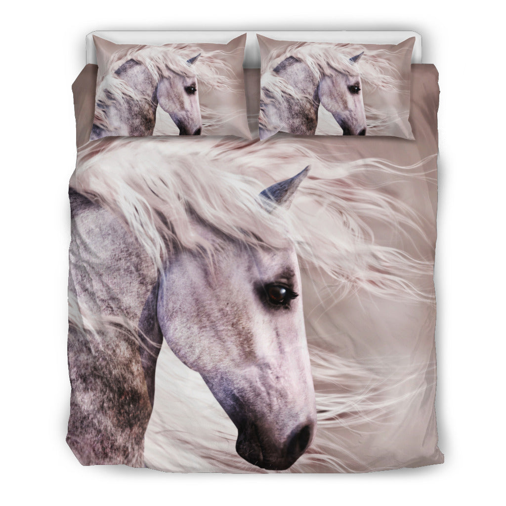 Blow Wind And Horse Bedding Set
