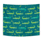 Crocodile Pattern Wall Tapestry