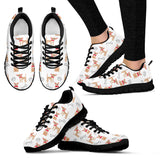 Chihuahua Bone Paw Pattern Women'S Sneaker Shoes